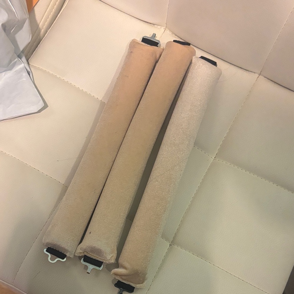 Soft Curling Rods for Women - Beige and Tan